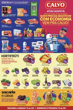 Calvo Atacadista - Ofertas da semana - Pré-Visualização do folheto da loja Calvo Atacadista, válido de 18/09/2026