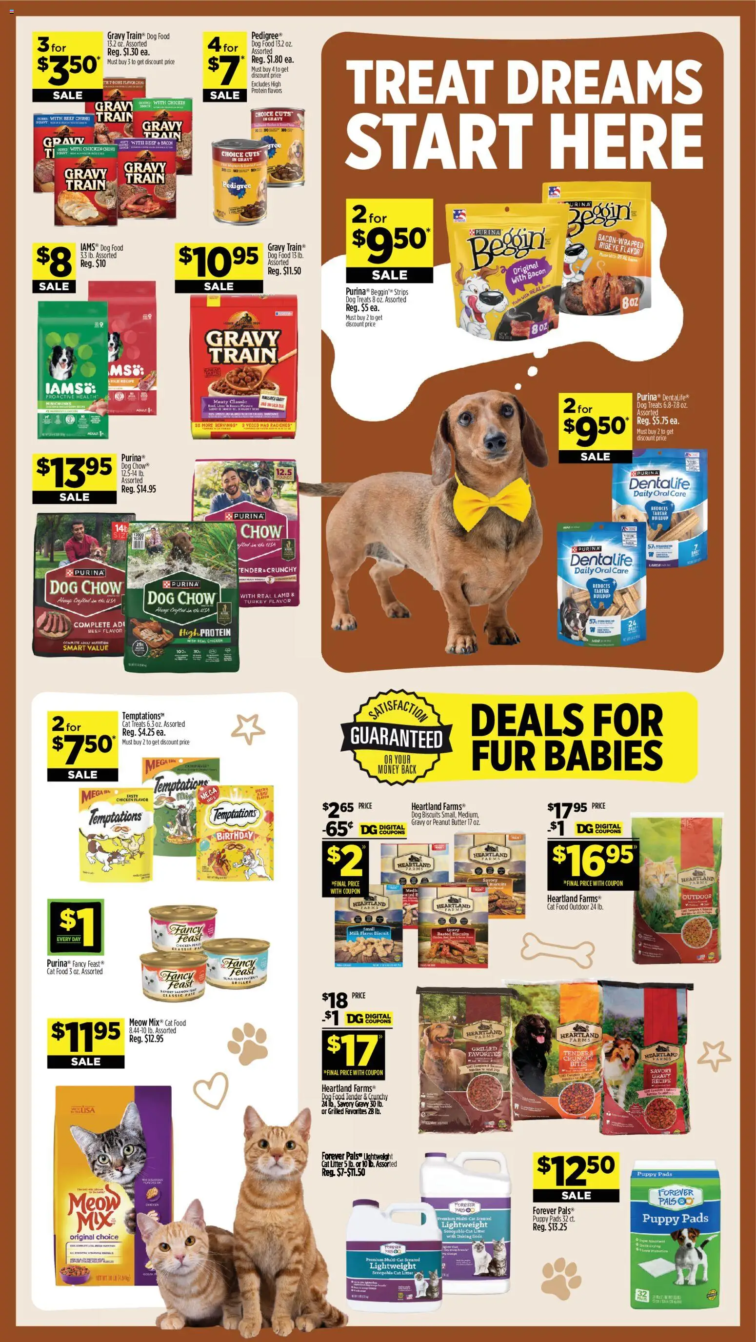 Dollar General Weekly Ad - valid from 08/23/2026 | Page: 11 | Products: Butter, Protein, Pads, Tuna
