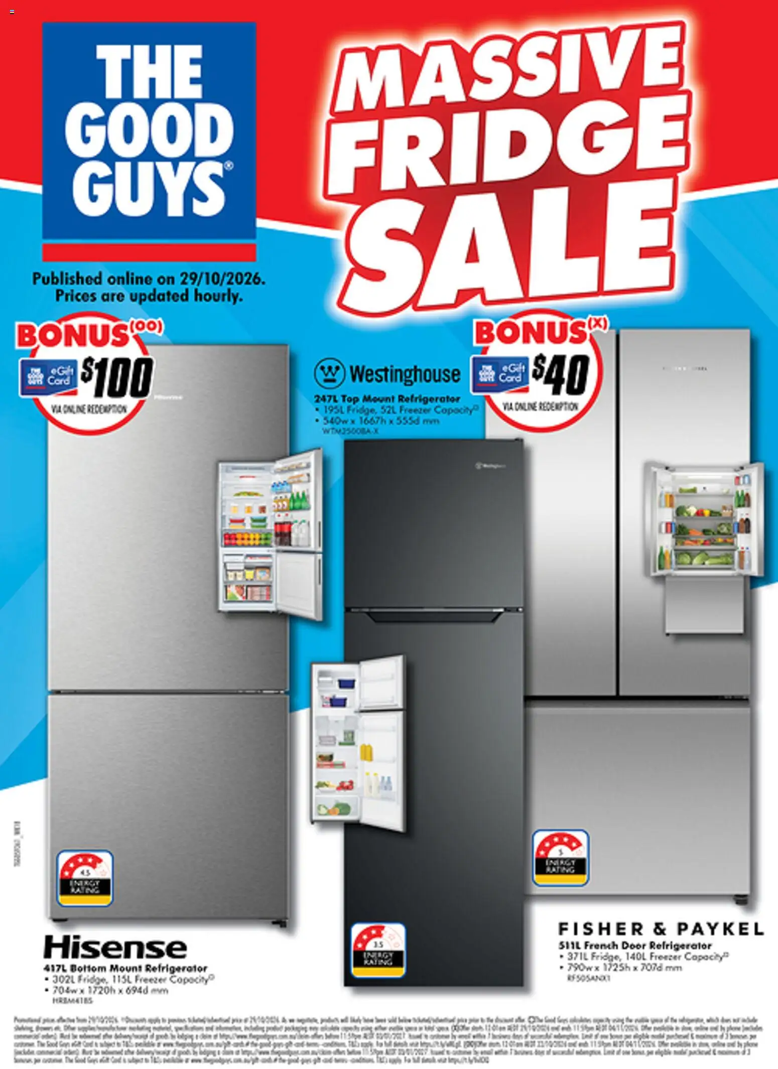 The Good Guys catalogue - valid from 29/10/2026 | Page: 1