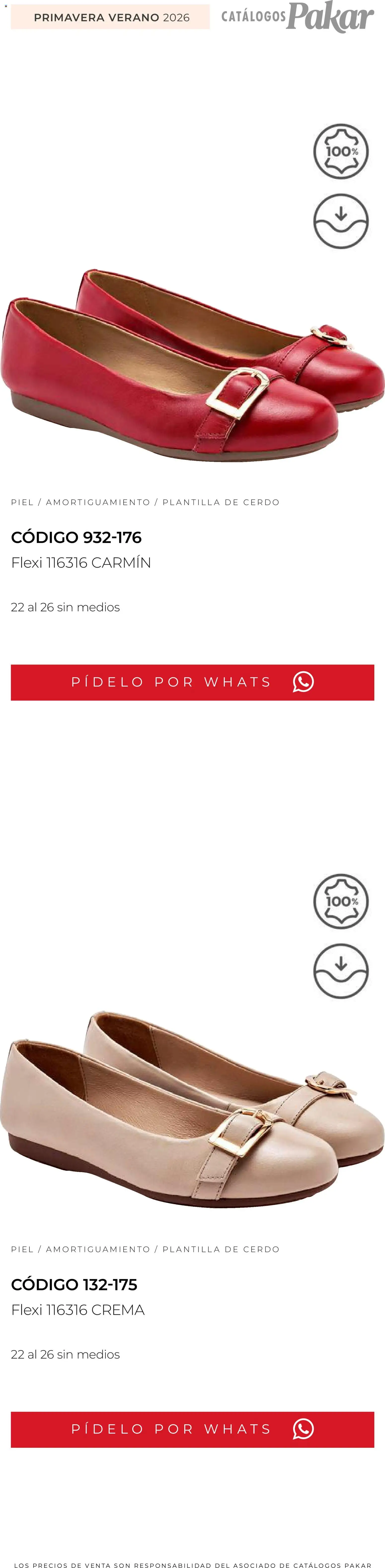 Nuevas ofertas de SC Pakar válidas en toda la República Mexicana desde el 04/03/2026. ¡Encuentra las mejores ofertas en SC Pakar catálogo Flexi PV26! | Página: 64 | Productos: Crema, Cerdo