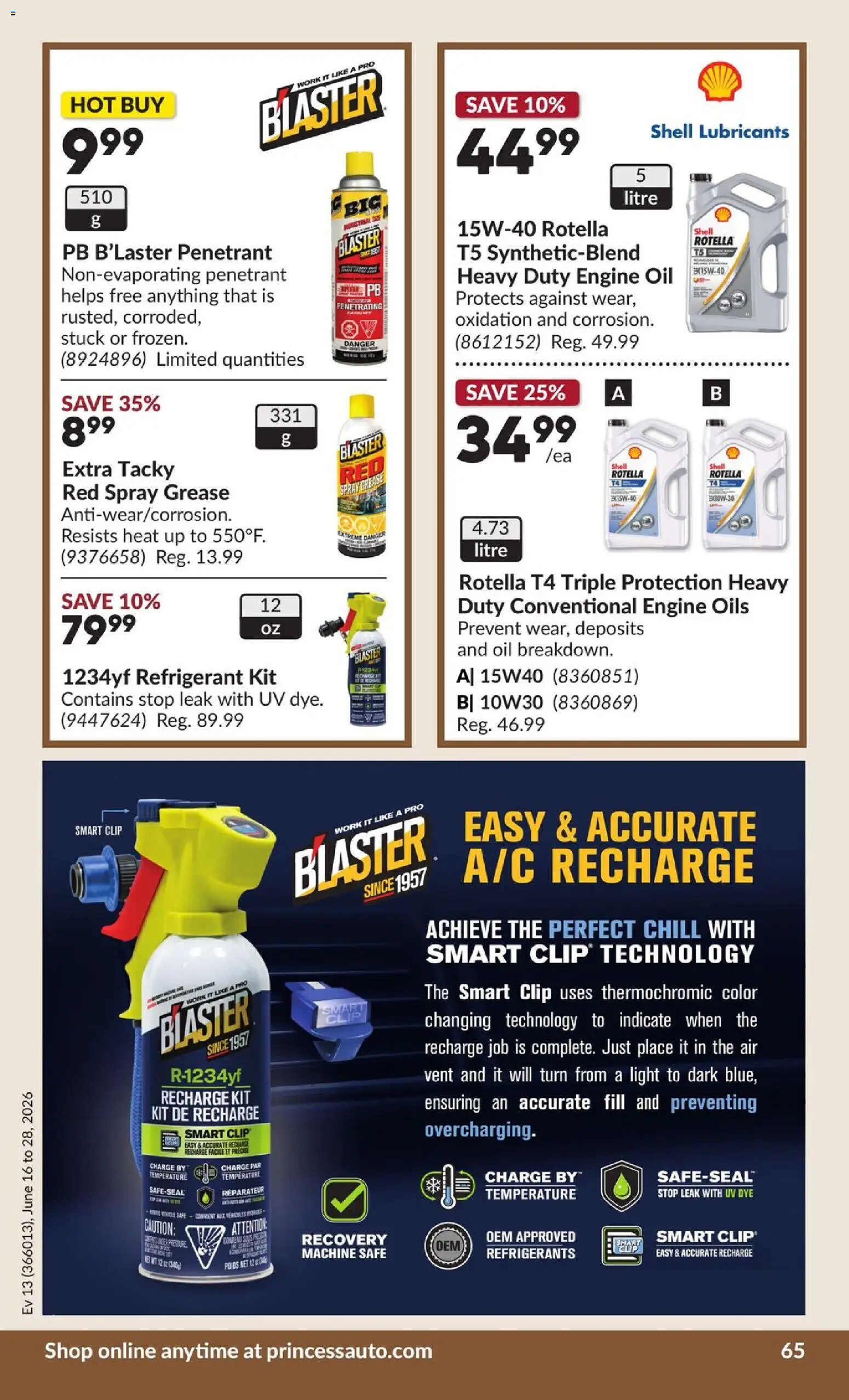 Princess Auto flyer valid from 16.06.2026 | Page: 69 | Products: Oil