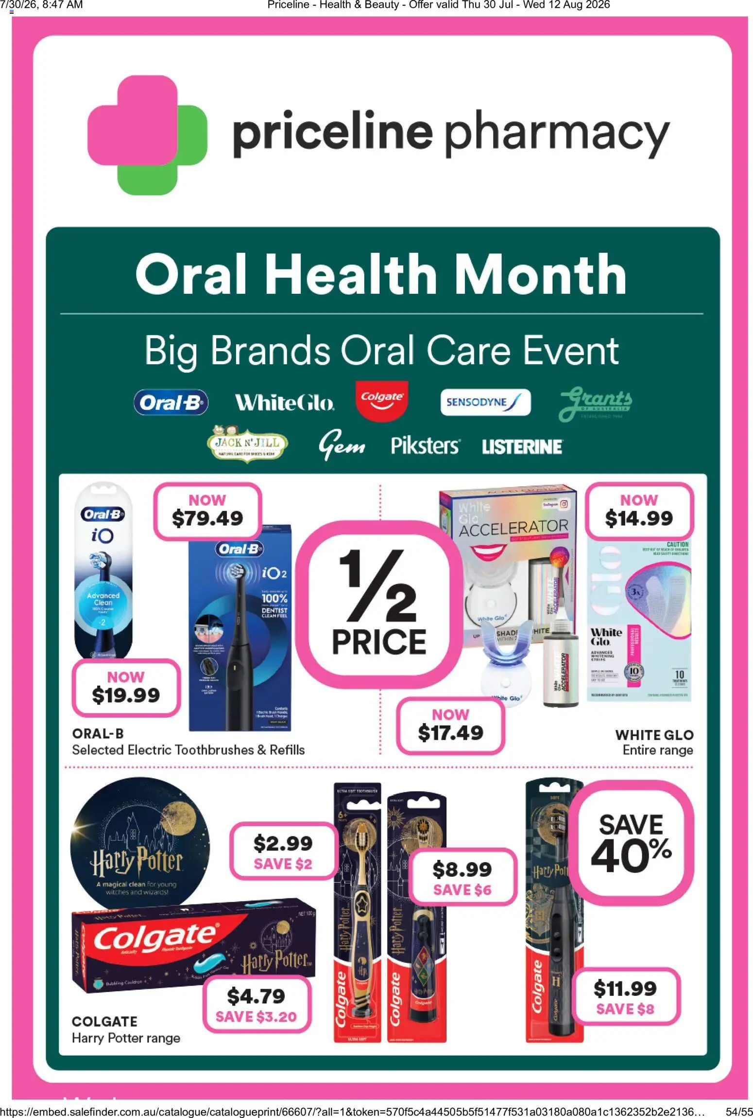 Priceline Pharmacy catalogue - valid from 30/07/2026 | Page: 27 | Products: Gem, Pot