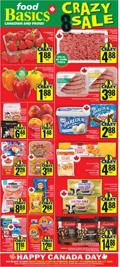 Preview of Food Basics weekly flyer - Kanata from shop Food Basics valid from Jun 25, 2026