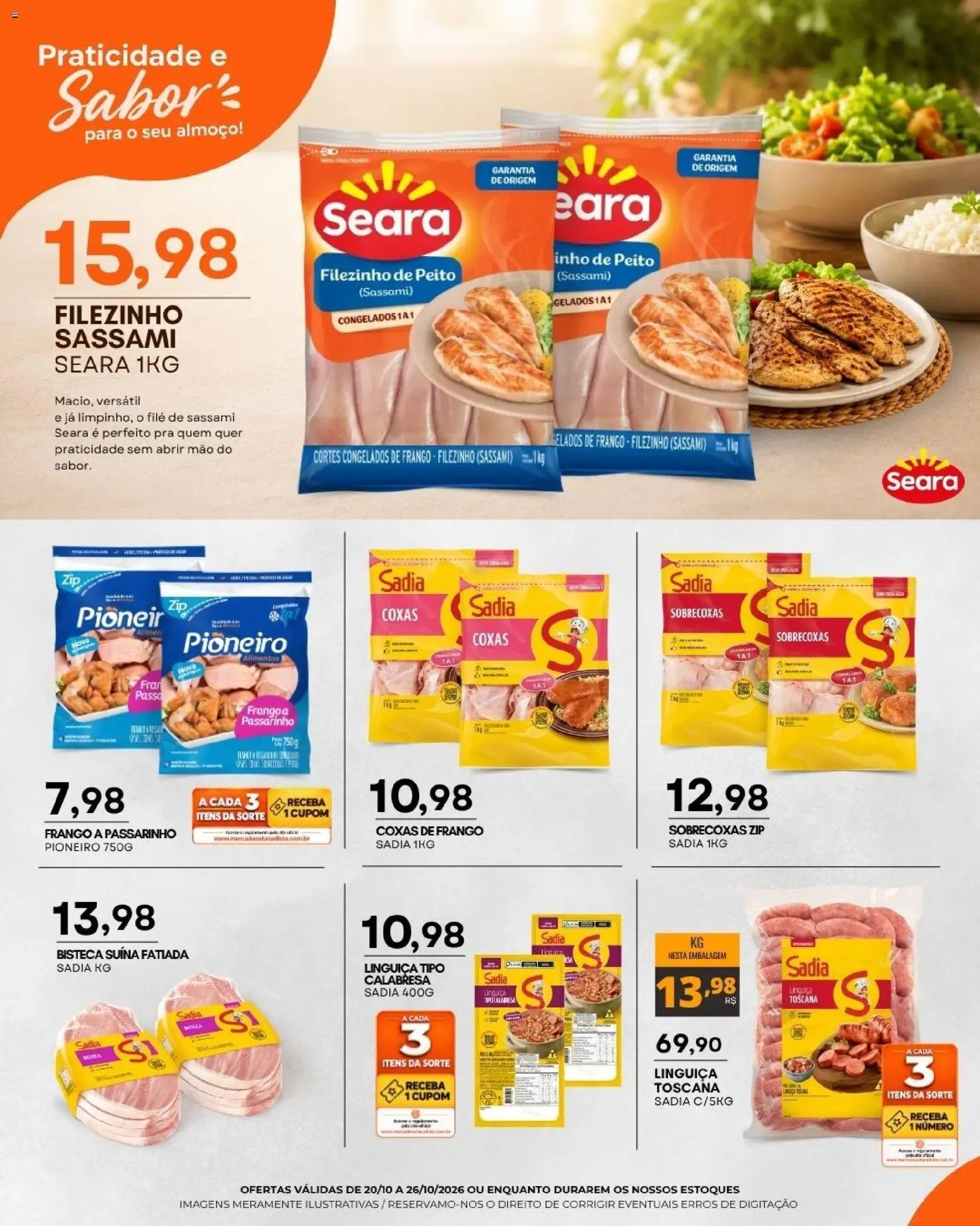 Mercadão Atacadista Folheto - válido de 20/10/2026 | Página: 2