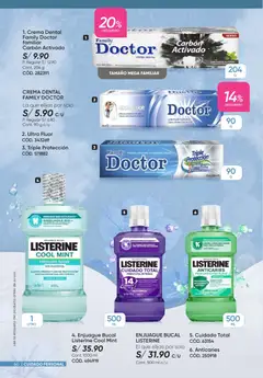 Vista previa de folleto Azzorti - Plus Campaña 7  de la Azzorti válido desde 14.04.2026 | Página: 60 | Productos: Enjuague bucal, Crema, Empaque