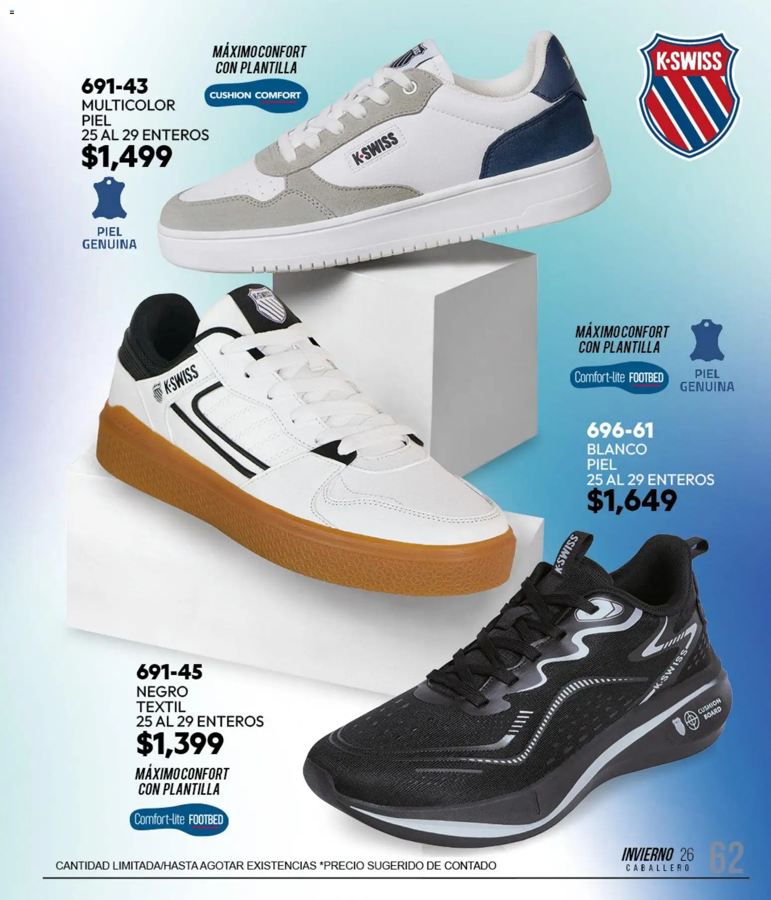 Nuevas ofertas de Cklass válidas en toda la República Mexicana desde el 11/09/2026. ¡Encuentra las mejores ofertas en Cklass catálogo Sportbrands Caballero Invierno! | Página: 75