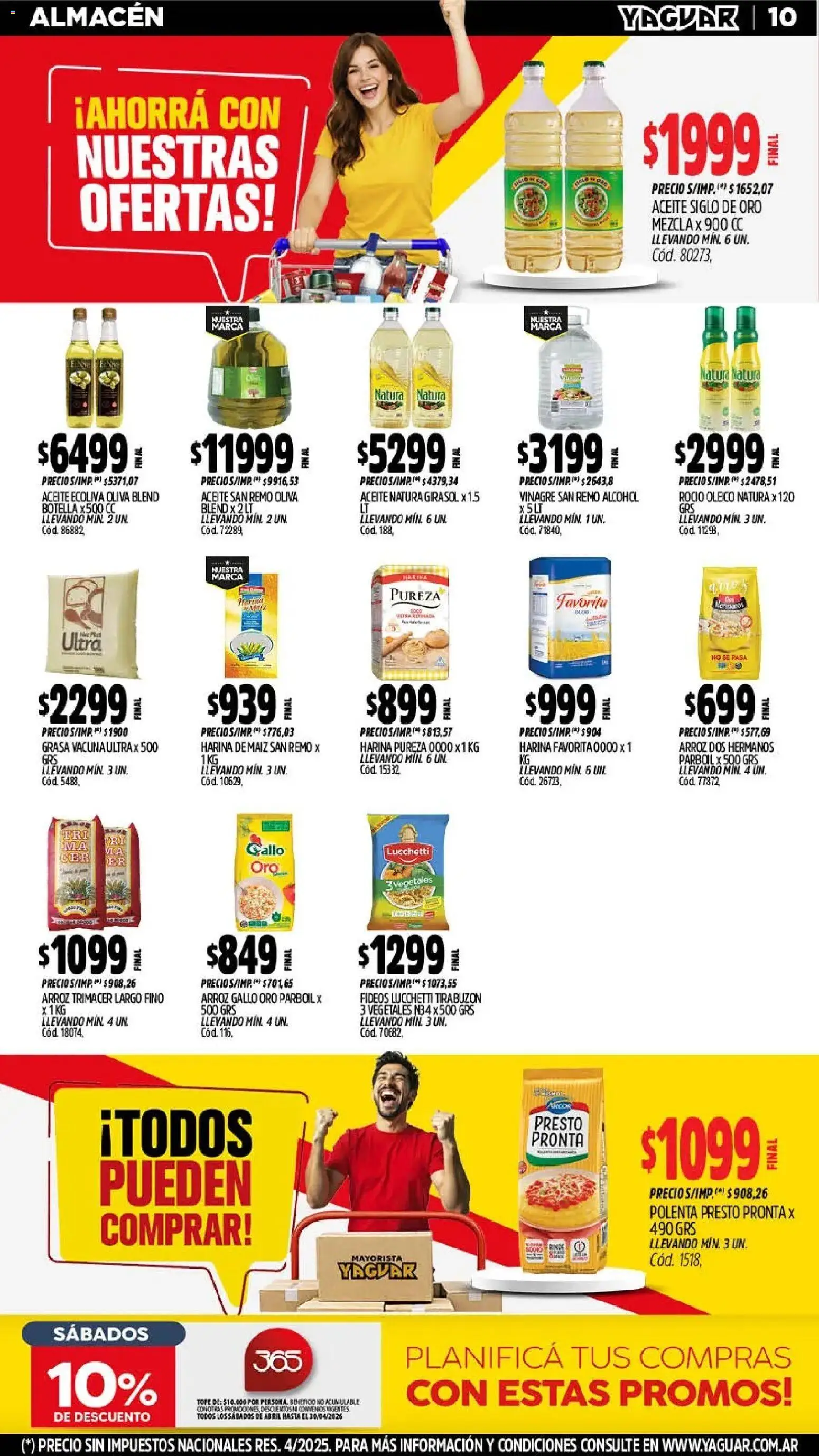 Yaguar - Oferta Semanal Santa Fé │ válido desde el 04.05.2026 | Página: 10