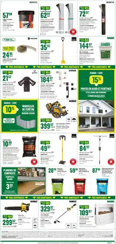 Preview of BMR weekly flyer / circulaire from shop BMR valid from Aug 20, 2026 | Page: 3 | Products: String trimmer, Battery