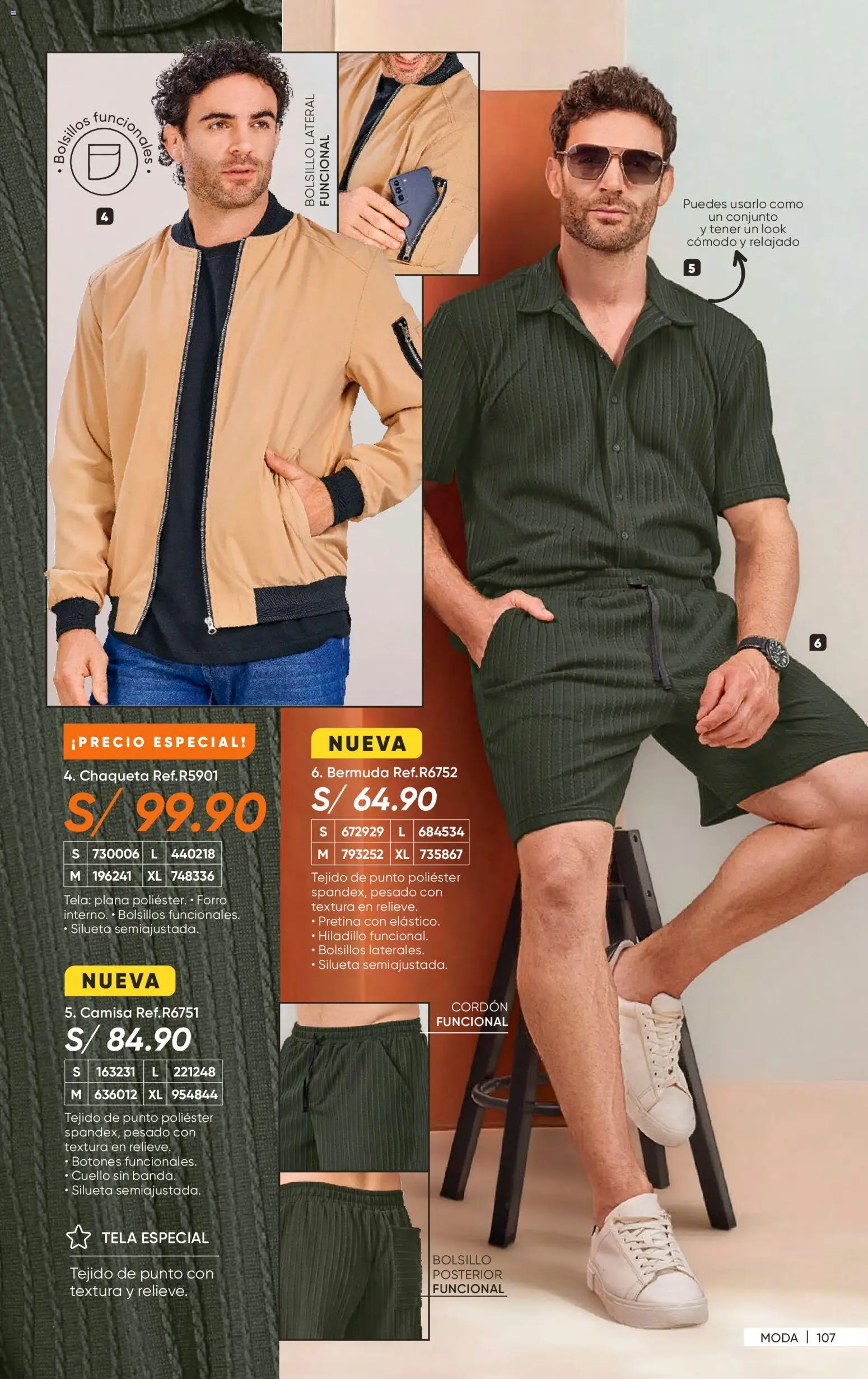 Catálogo Azzorti válido desde 14/08/2026 | Página: 109 | Productos: Camisa, Chaqueta