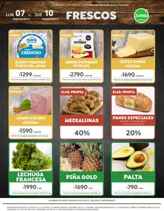 Vista previa Jumbo - Ofertas | Interior válido desde el 07/09/2026 | Página: 1 | Productos: Masa, Jamón cocido, Palta, Jamón