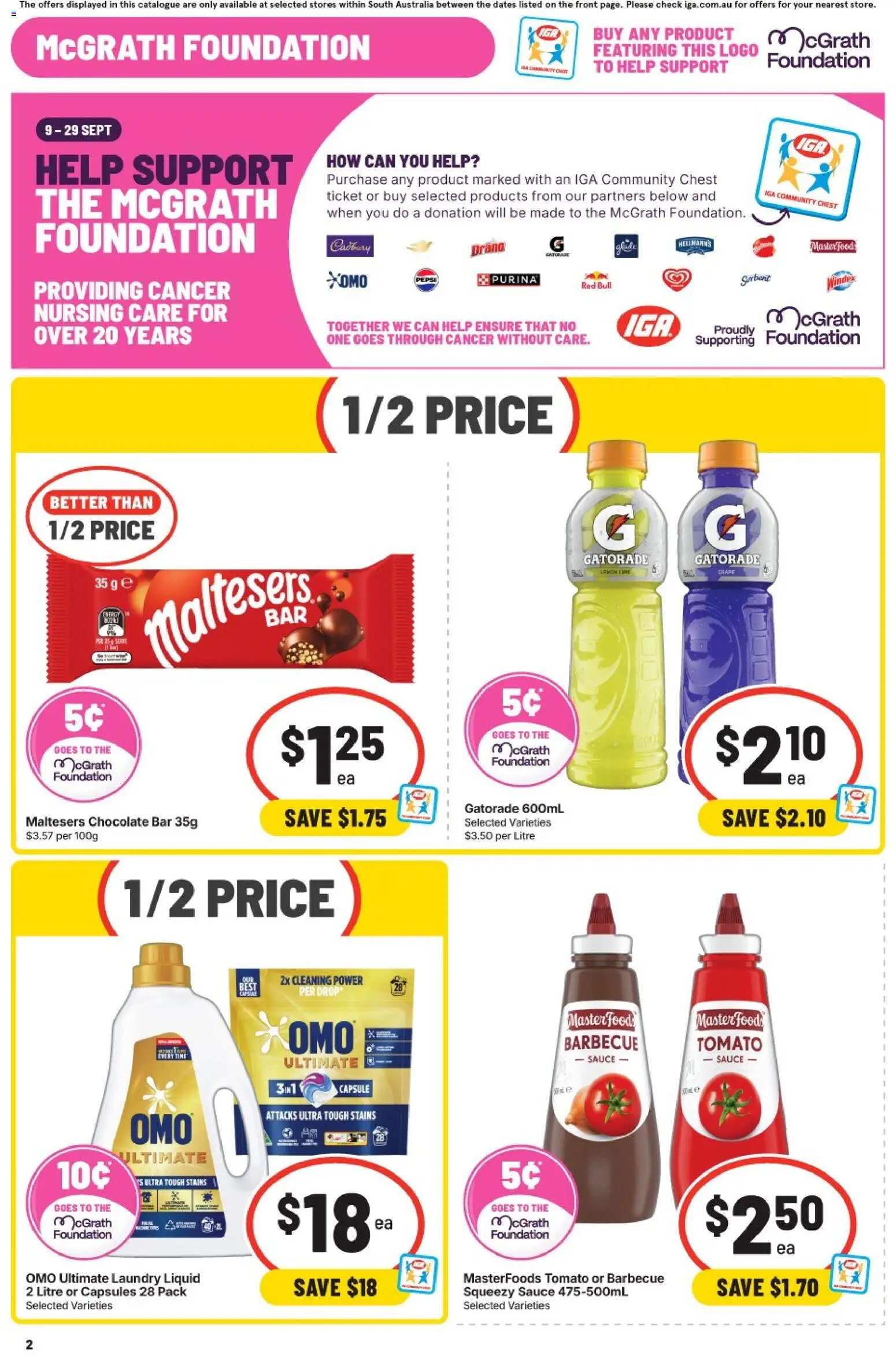 IGA catalogue - valid from 16/09/2026 | Page: 3 | Products: Food, Capsules, Lemon, Lime