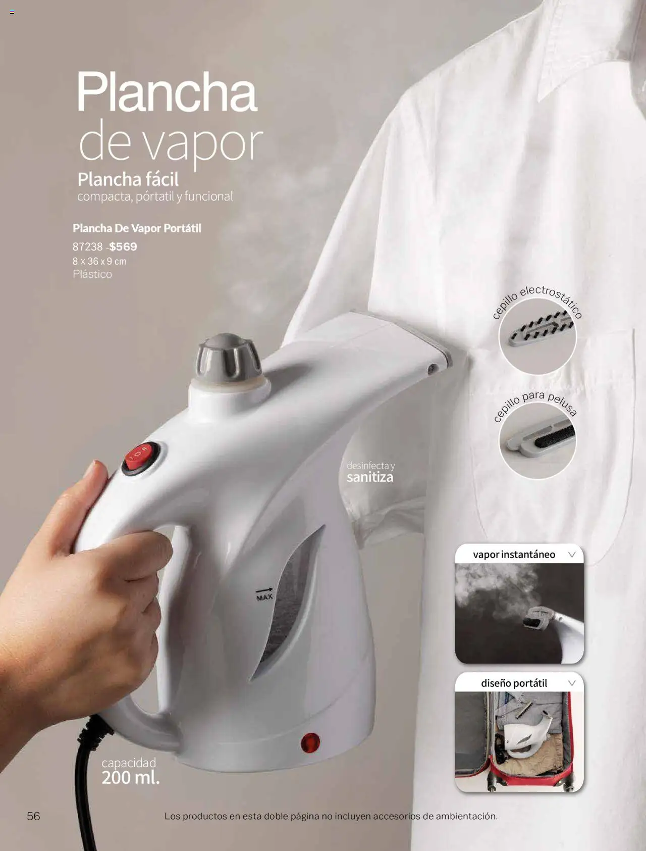 Nuevas ofertas de Vianney válidas en toda la República Mexicana desde el 05/09/2025. ¡Encuentra las mejores ofertas en Vianney - Catálogo - Biasi! | Página: 58 | Productos: Cepillo, Plancha de vapor, Plancha