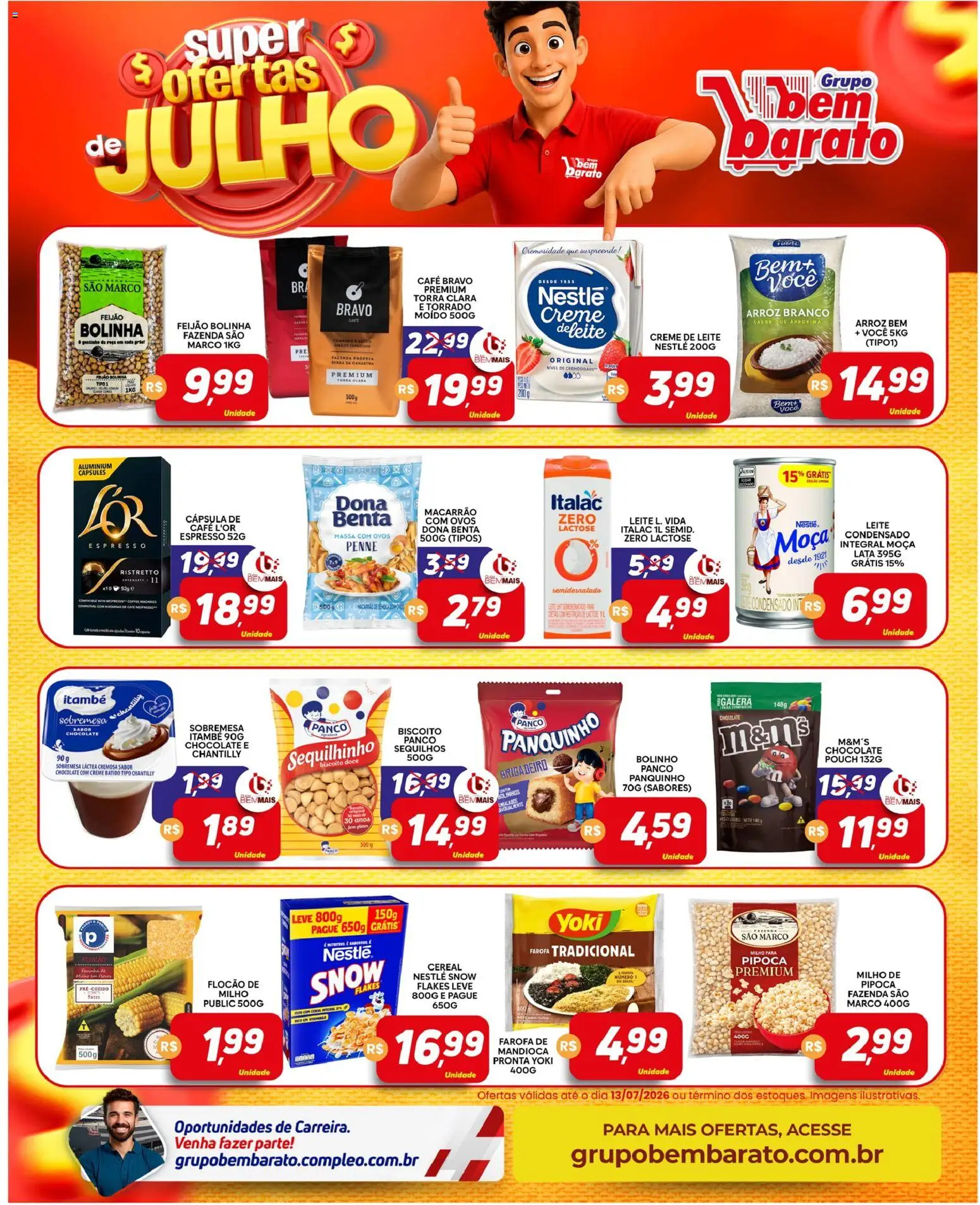 Supermercado Bem Barato Folheto - válido de 07/07/2026 | Página: 3