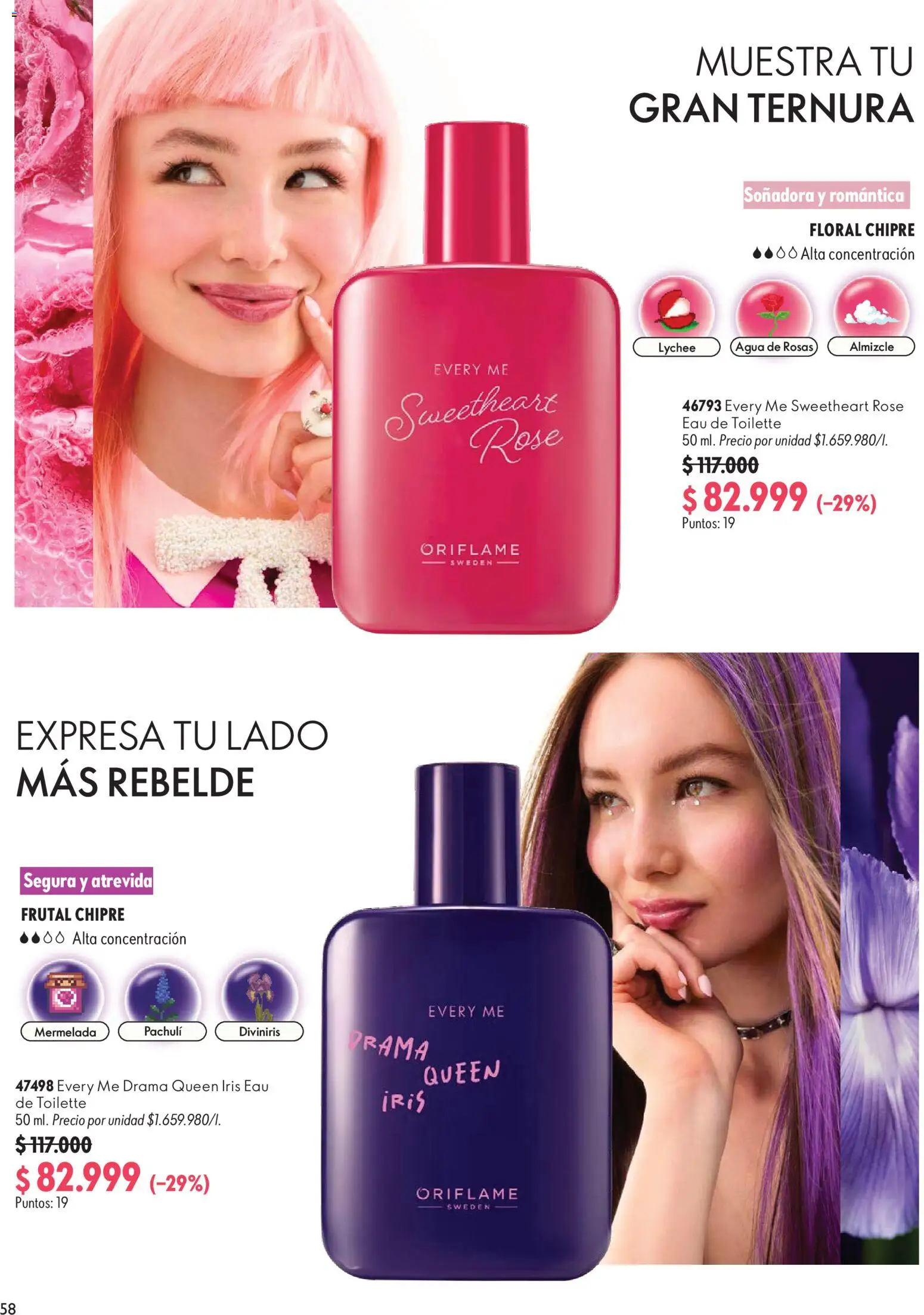 Oriflame revista - valida desde el 20/06/2026 | Página: 58