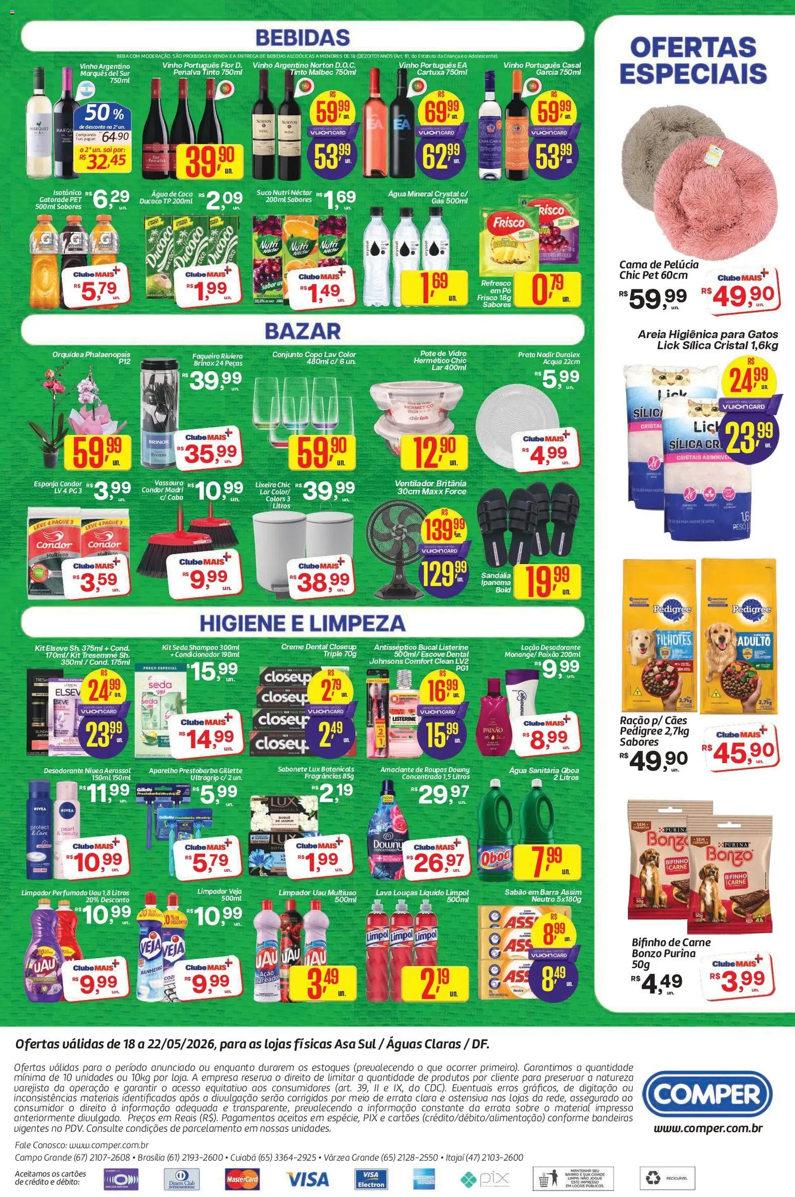 Comper Folheto - válido de 18.05.2026 | Página: 4 | Produtos: Suco, Sabonete, Bico, Amaciante