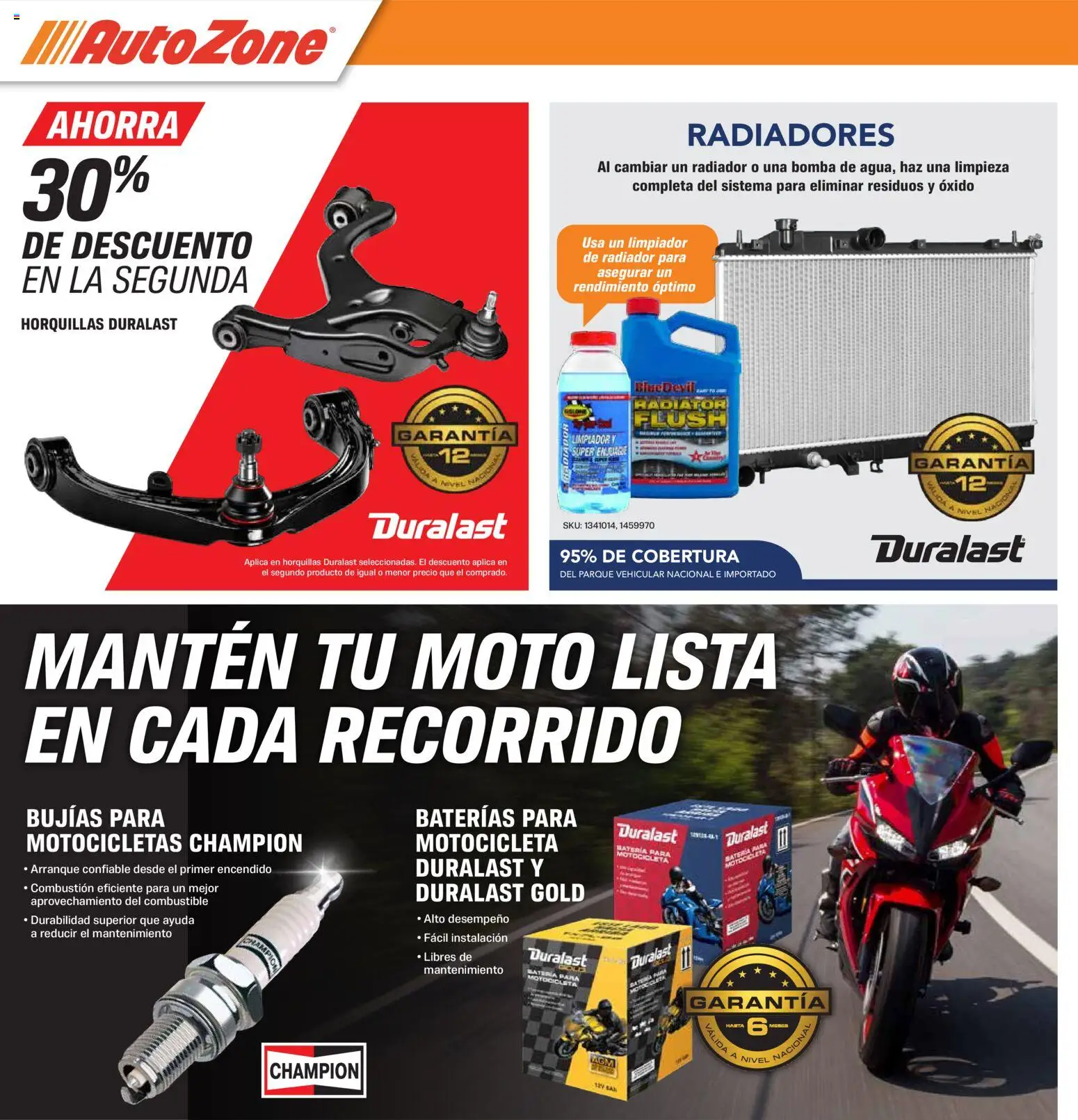 Catálogo AutoZone - Página 6 - Ofertas válidas hasta el 21 de noviembre de 2026