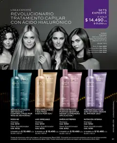Catálogo L'Bel Campaña 12 válido desde el 07.07.2026 | Página: 61 | Productos: Aros, Acondicionador, Shampoo