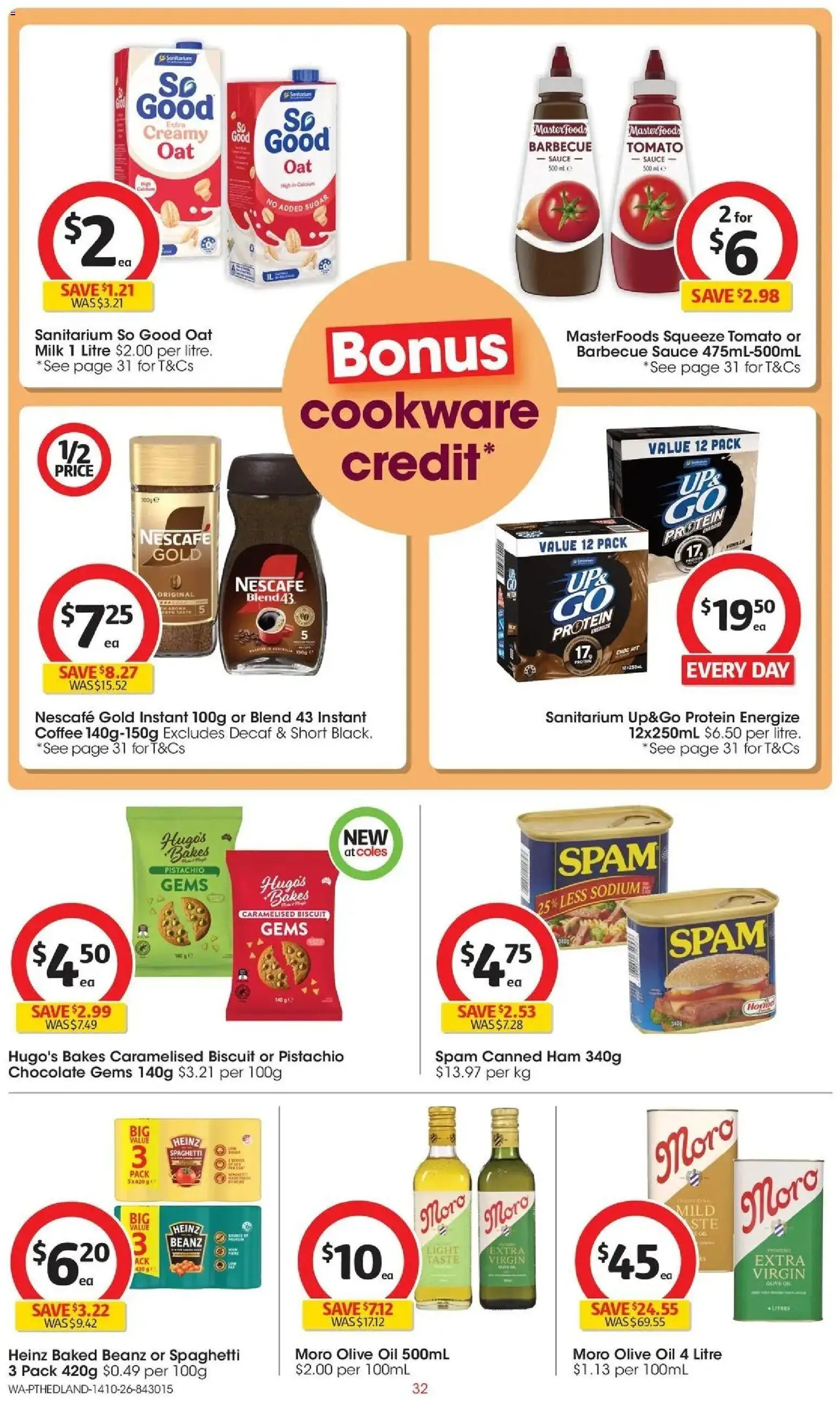 ﻿Coles catalogue valid from 14/10/2026 > Online Australia | Page: 32