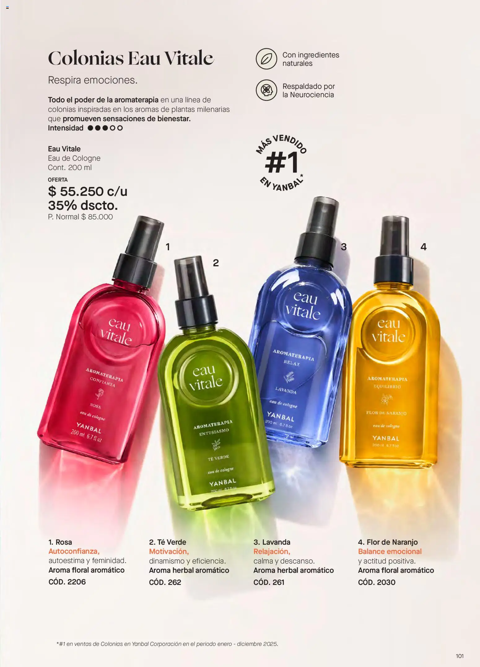 Yanbal revista - valida desde el 20/06/2026 | Página: 101 | Productos: Té