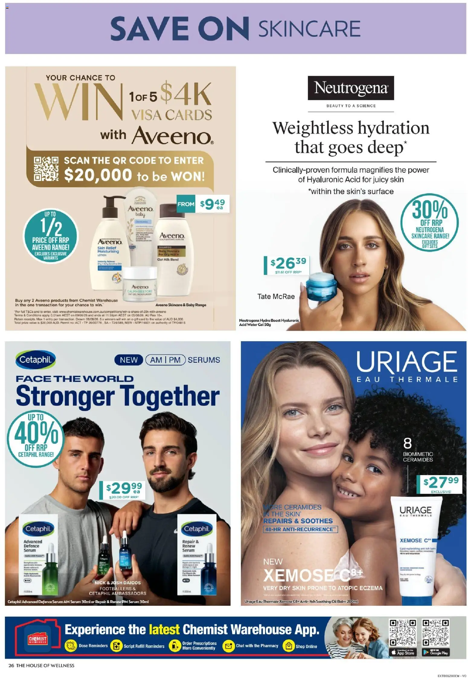 Chemist Warehouse catalogue - valid from 09/07/2026 | Page: 26 | Products: Milk, Oil, Lotion, Water