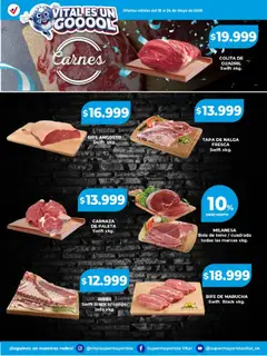 Vista previa Vital - Especial de frescos válido desde el 18.05.2026 | Página: 2 | Productos: Milanesa, Paleta