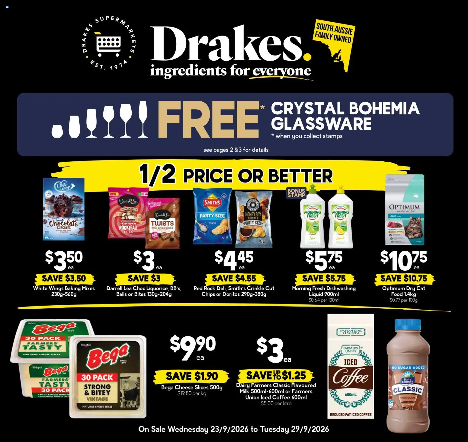 Drakes catalogue - valid from 23/09/2026 | Page: 24 | Products: Milk, Honey, Chicken, Iced coffee