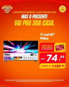 Gbarbosa ofertas Aniversário - Pré-Visualização do folheto da loja Gbarbosa, válido de 04/09/2026