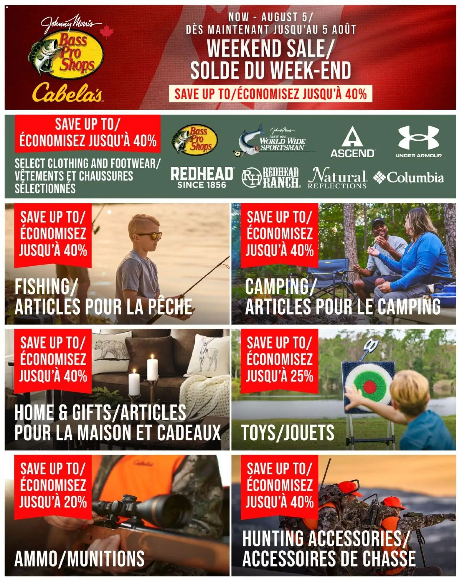 Cabelas flyer valid from Jul 30, 2026 | Page: 1