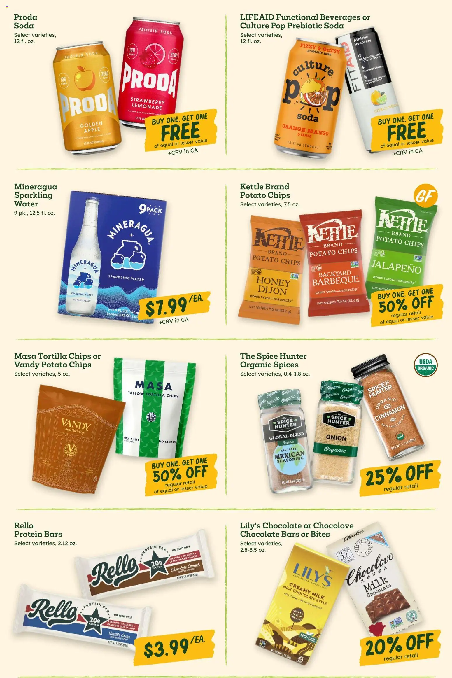 Sprouts Weekly Ad - valid from 07/15/2026 | Page: 9 | Products: Milk, Mango, Weight, Kettle