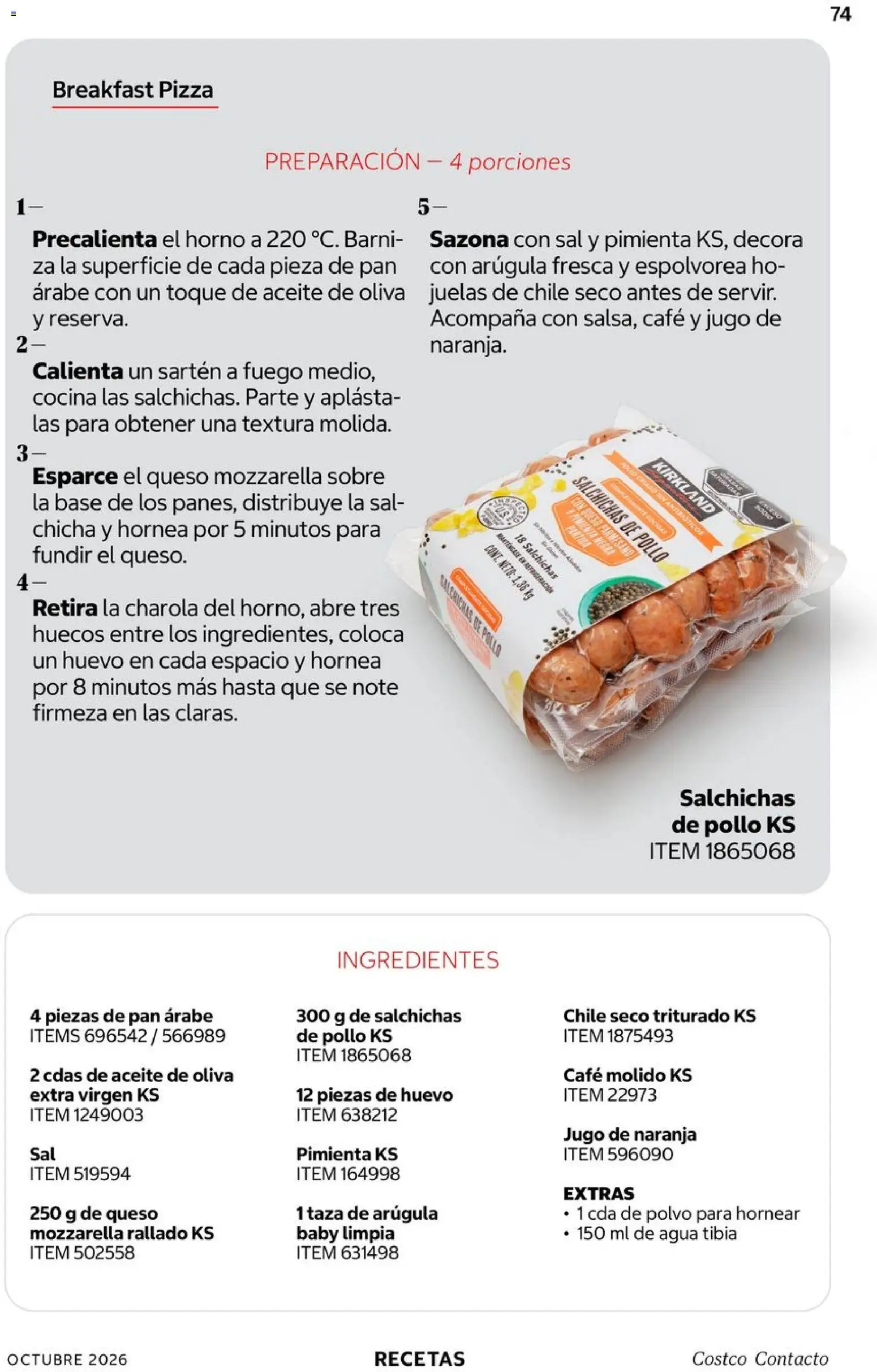 Nuevas ofertas de Costco válidas en toda la República Mexicana desde el 01/10/2026. ¡Encuentra las mejores ofertas en Costco catálogo Octubre! | Página: 74