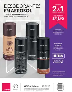 Vista previa de folleto Avon catálogo - Campaña 9 de la Avon válido desde 24.05.2026 | Página: 253 | Productos: Desodorante, Té, Teléfono, Cámara