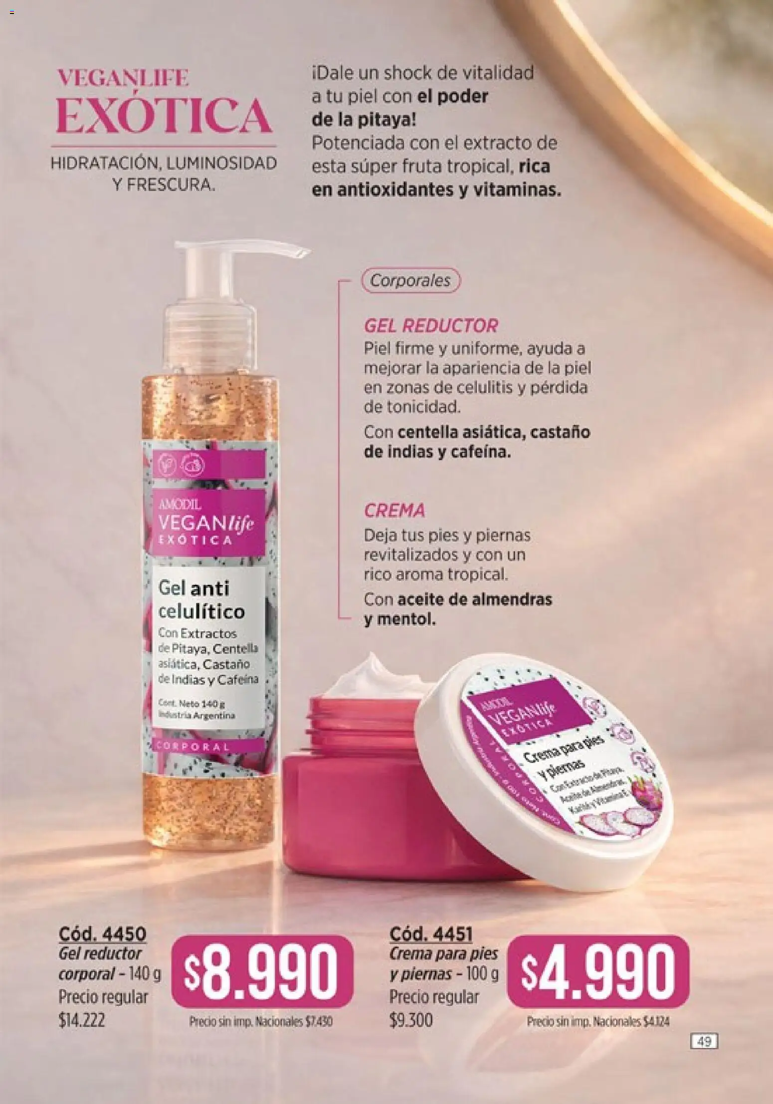 Catálogo Amodil Campaña 9 │ válido desde el 05.05.2026 | Página: 49 | Productos: Almendras, Aceite, Crema