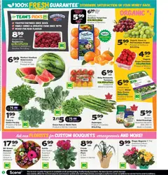 Preview of Thrifty Foods weekly flyer / circulaire from shop Thrifty Foods valid from 18.06.2026 | Page: 3 | Products: Tangerines, Salad, Cheese, Tomatoes