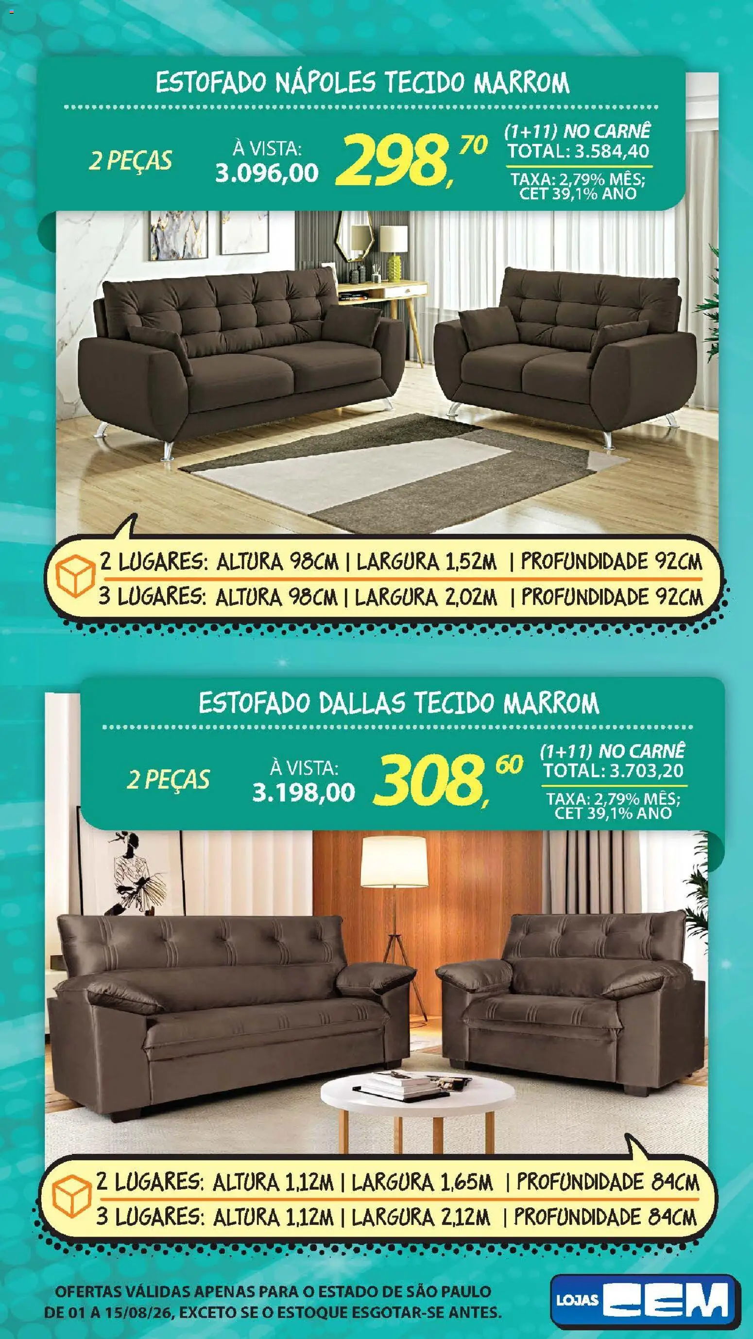 Lojas Cem Folheto - válido de 01/08/2026 | Página: 94