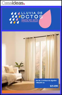 Casaideas Ofertas válido desde el 29.06.2026 | Página: 7 | Productos: Algodón, Cortinas