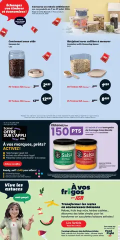Preview of IGA weekly flyer / circulaire from shop IGA valid from Jul 9, 2026 | Page: 13 | Products: Cheese