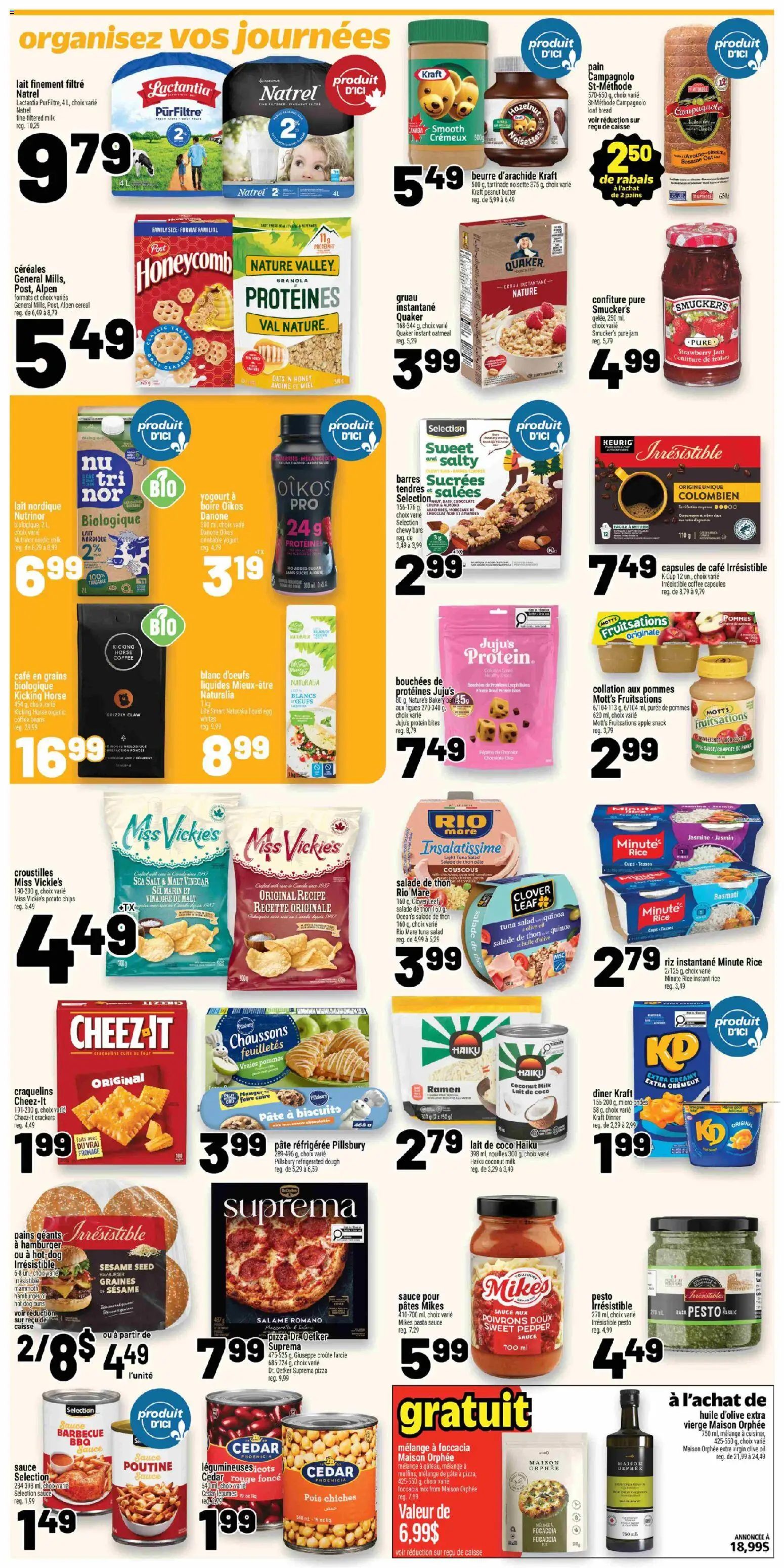 Metro flyer valid from Jul 9, 2026 | Page: 17 | Products: Pasta, Bakery, Butter, Yogurt