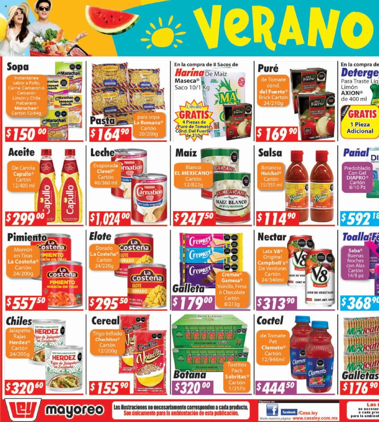Folleto CASA LEY ofertas de hoy catalogue cover