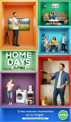 Jumbo catálogo Home days -  Vista previa de la revista de la tienda Jumbo valido desde el 06/08/2026