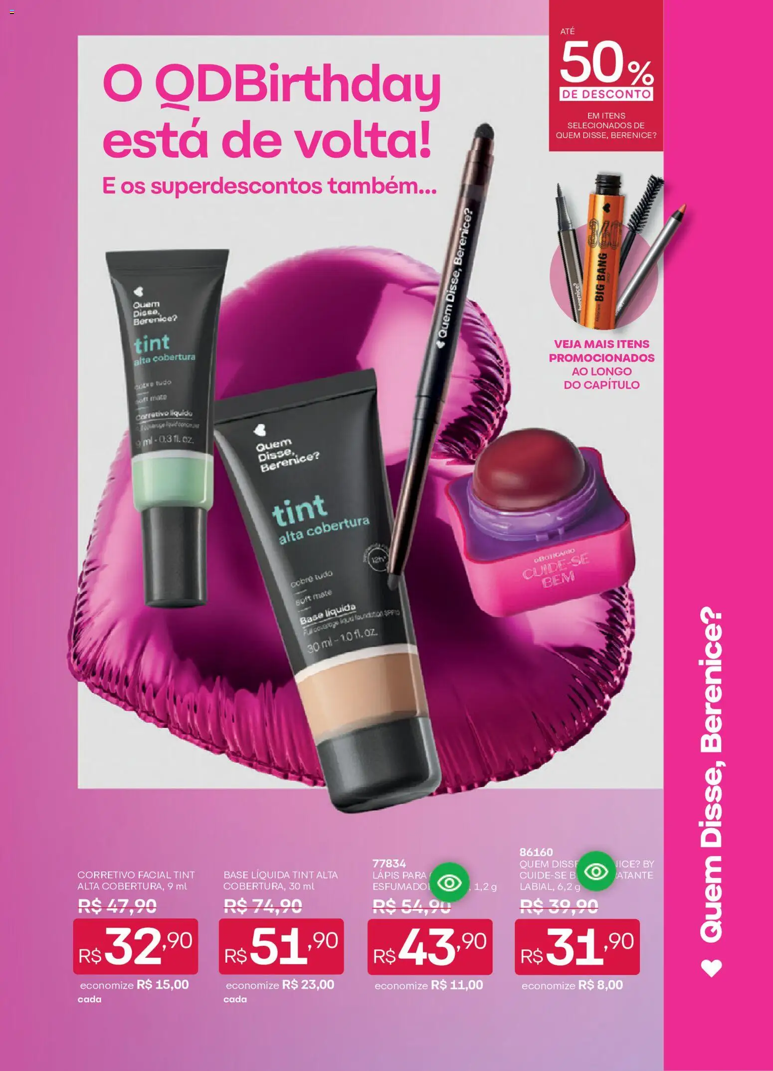 O Boticário Folheto - válido de 10/08/2026 | Página: 29 | Produtos: Corretivo, Lápis, Base