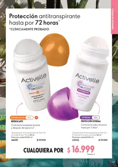 Oriflame catálogo c10 2026 -  Vista previa de la revista de la tienda Oriflame valido desde el 11/07/2026 | Página: 125 | Productos: Desodorante, Antitranspirante