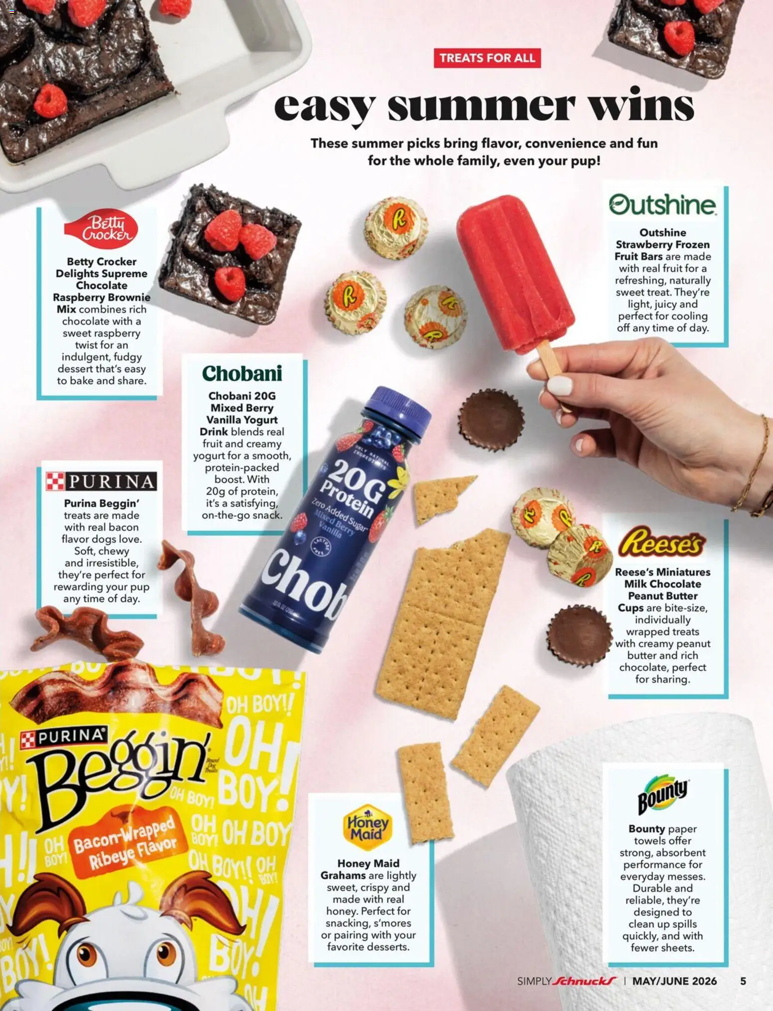 Schnucks Monthly Ad - valid from 01.05.2026 | Page: 7 | Products: Milk, Yogurt, Chocolate, Sugar