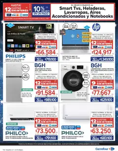 Vista previa Carrefour - Ofertas válido desde el 09/09/2026 | Página: 30 | Productos: Video, Aire acondicionado, Lavarropas, Heladera