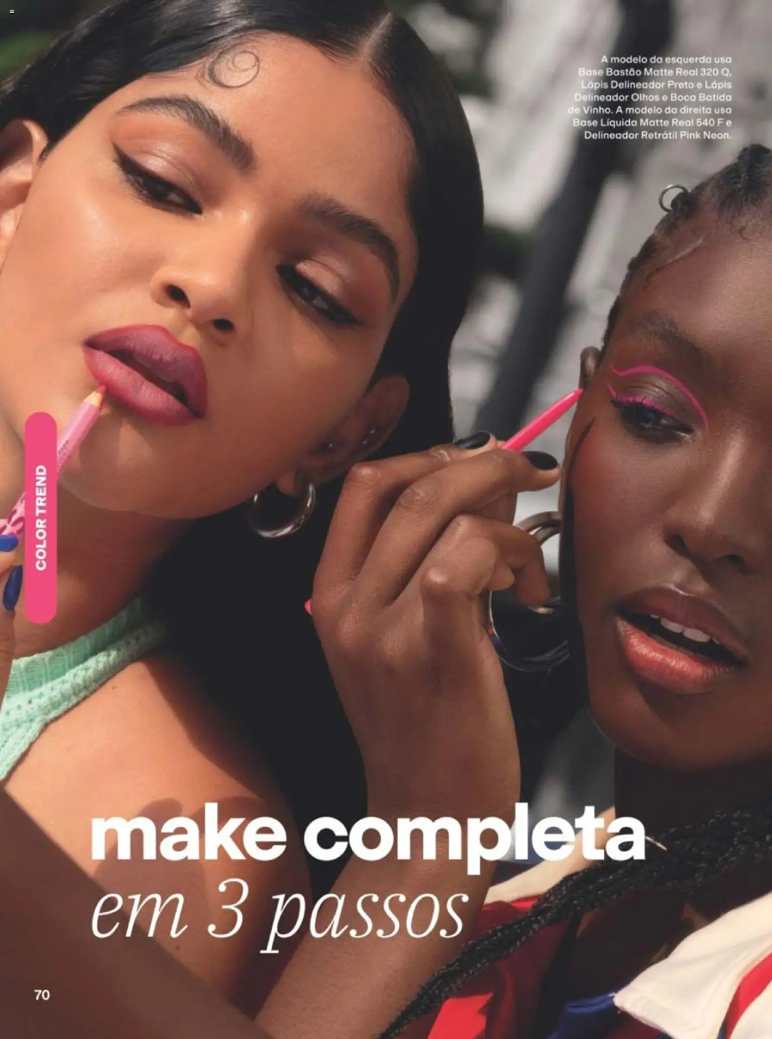 Avon Folheto - válido de 10/08/2026 | Página: 70 | Produtos: Delineador, Lápis, Base
