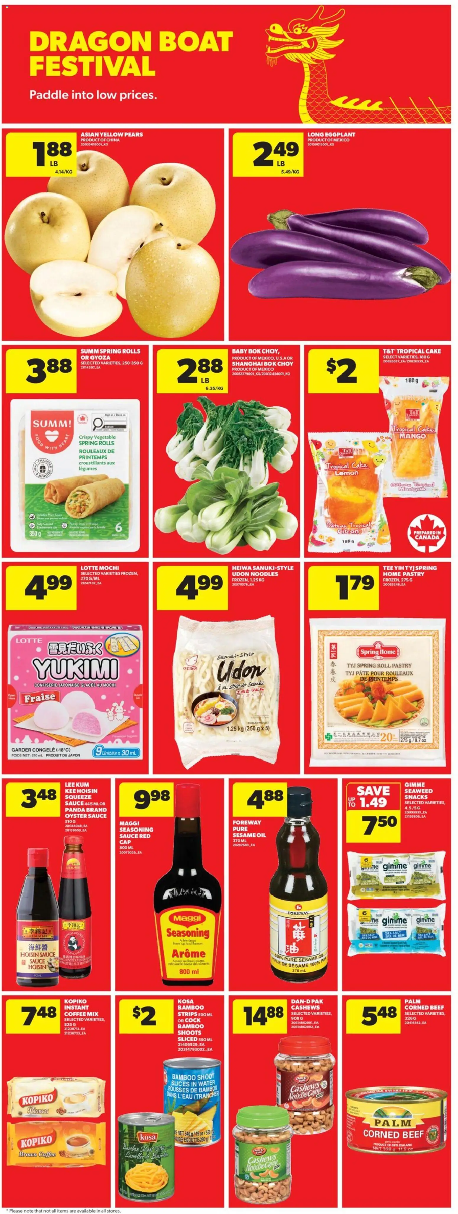 Real Canadian Superstore flyer valid from 28.05.2026 | Page: 27 | Products: Noodles, Beef, Oil, Coffee