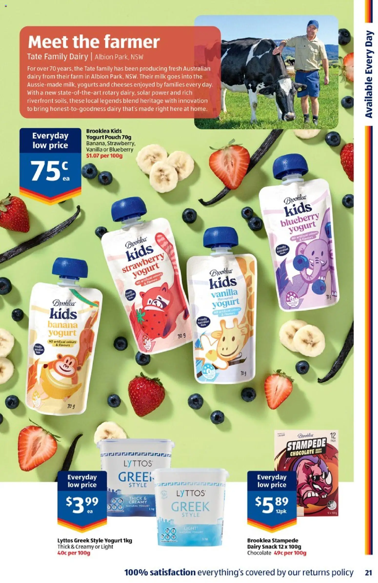 Aldi catalogue - valid from 15.04.2026 | Page: 21 | Products: Light, Milk, Dairy, Chocolate
