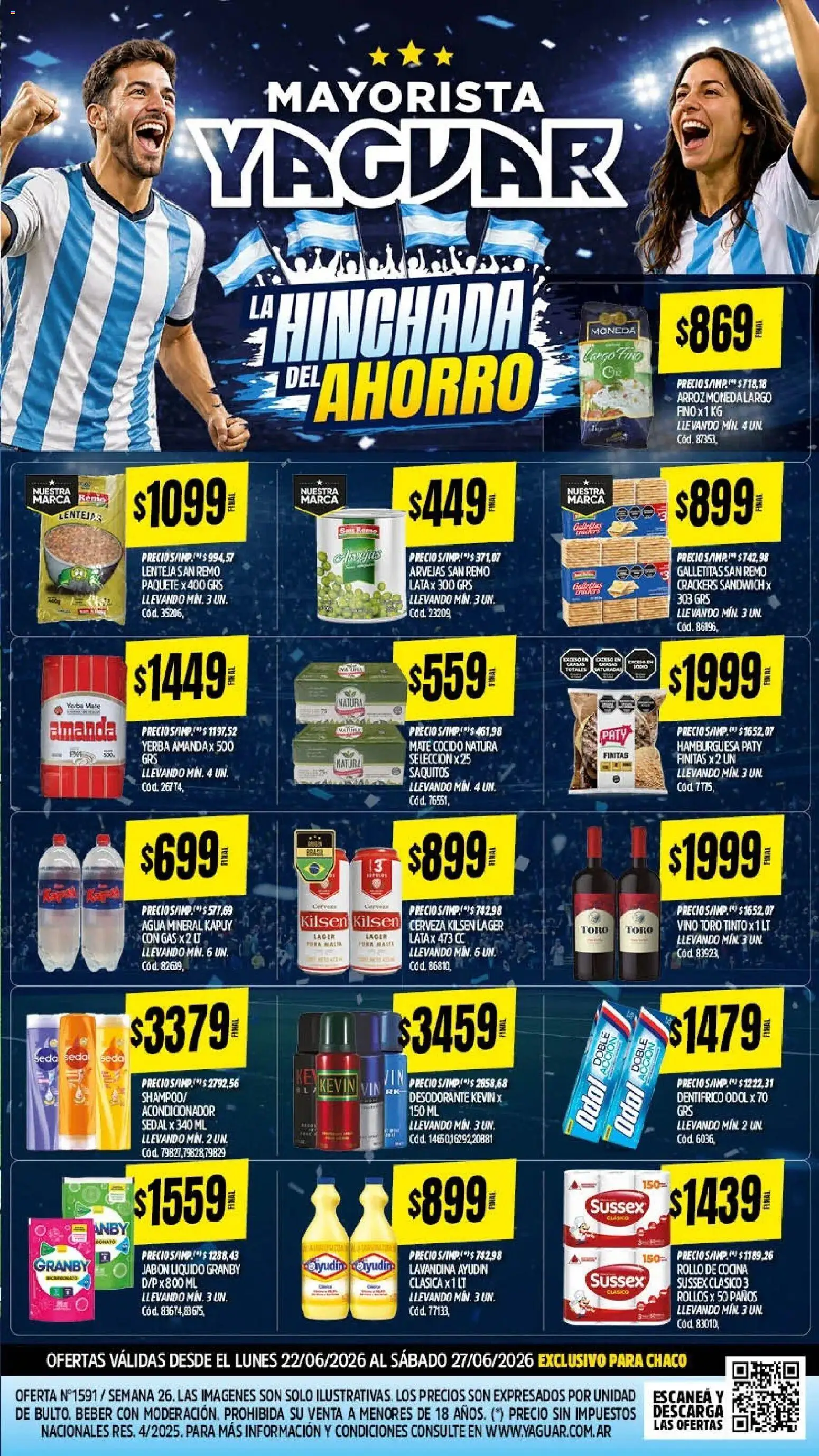 Yaguar - Oferta Semanal Chaco │ válido desde el 22/06/2026 | Página: 2