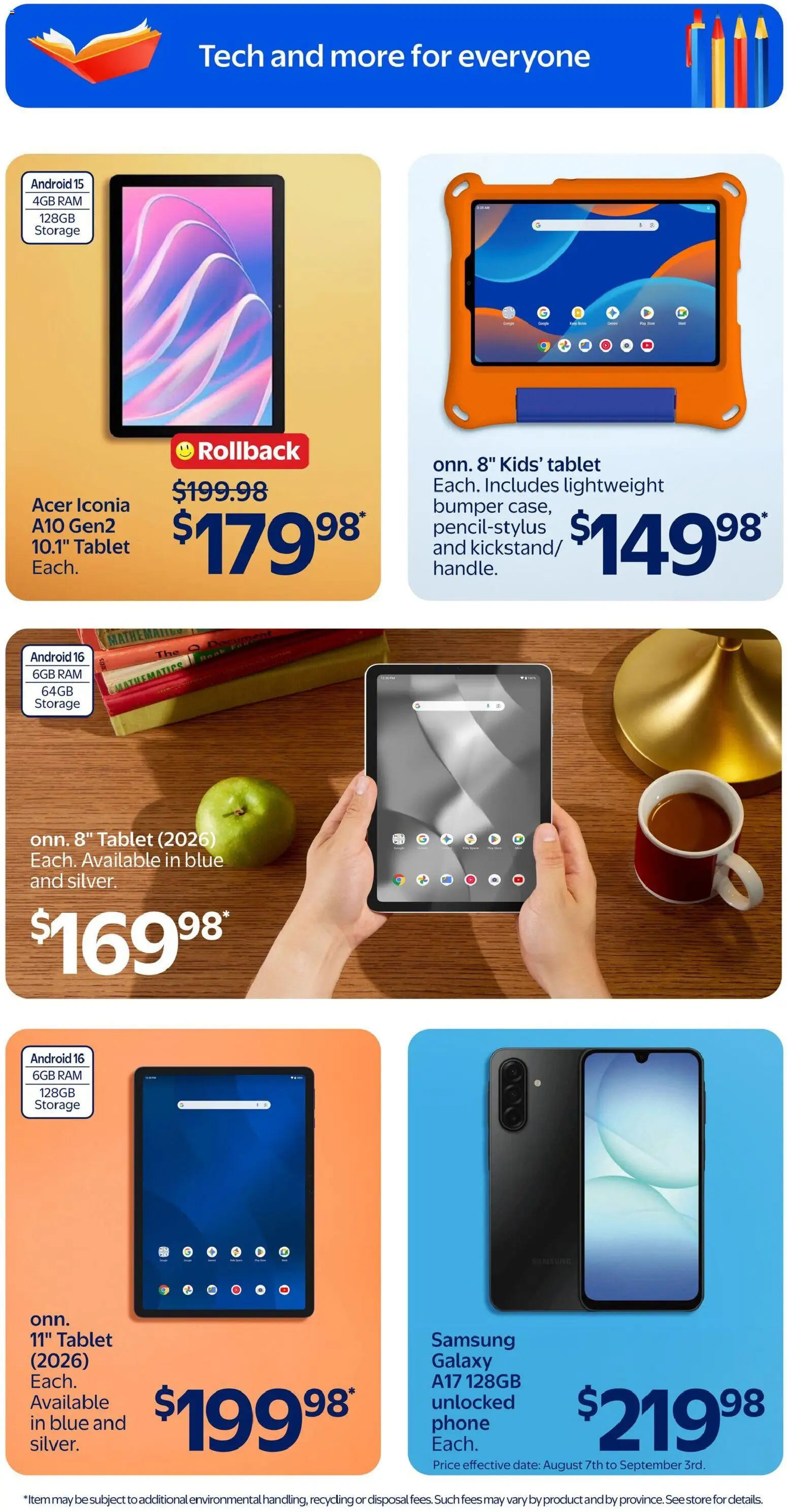 Walmart flyer valid from Aug 20, 2026 | Page: 10