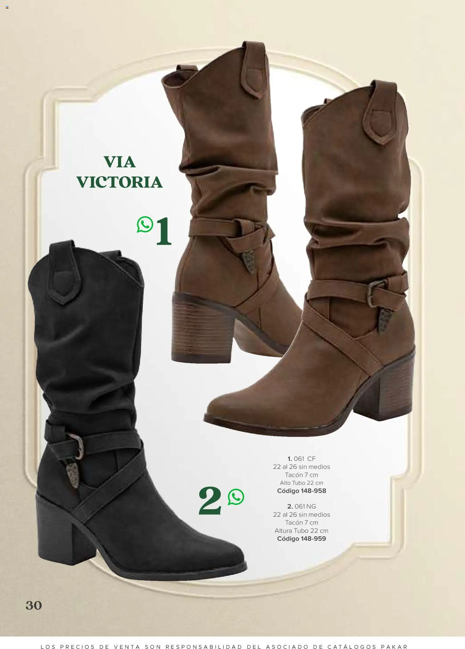 Nuevas ofertas de SC Pakar válidas en toda la República Mexicana desde el 31/07/2026. ¡Encuentra las mejores ofertas en SC Pakar catálogo Bota! | Página: 30