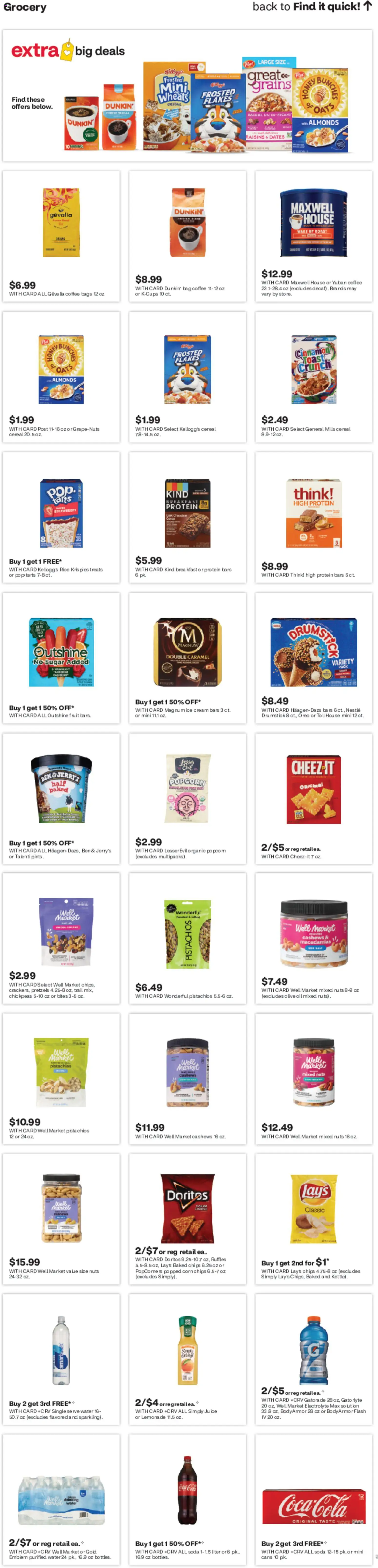 CVS Pharmacy Weekly Ad - CO - valid from 31.05.2026 | Page: 17 | Products: Oil, Chips, Raisins, Sugar